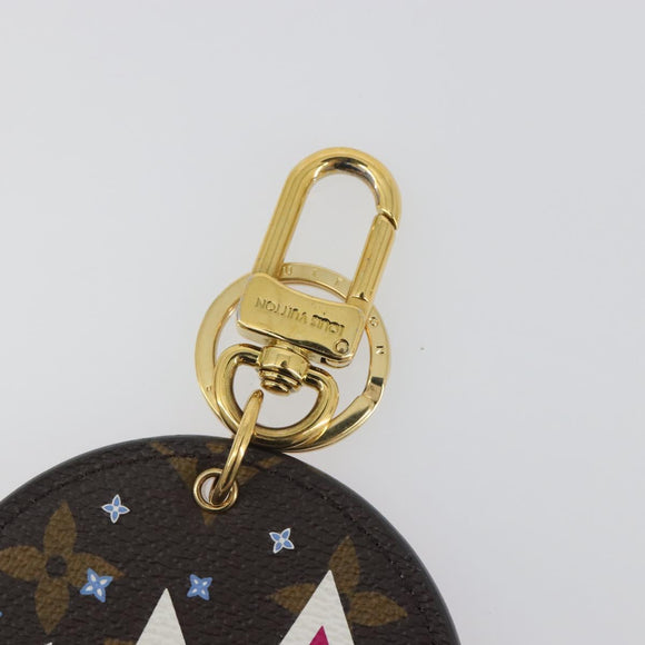 LOUIS VUITTON Monogram Christmas Bear Porte Cles Illustre M63756 Auth BA14911M