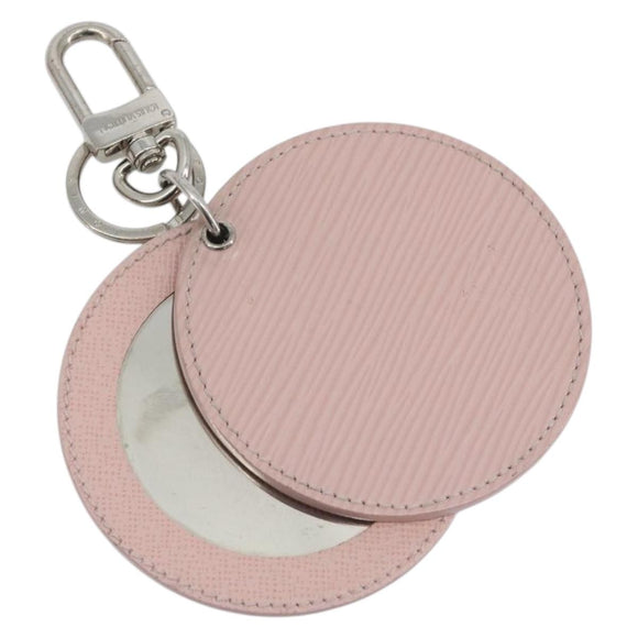 LOUIS VUITTON Epi Mirror Charm Rose Valerine M68004 LV Auth BA14913