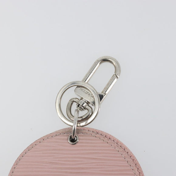 LOUIS VUITTON Epi Mirror Charm Rose Valerine M68004 LV Auth BA14913