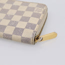 LOUIS VUITTON Damier Azur Zippy Wallet Long Wallet N60019 LV Auth BA14914-10