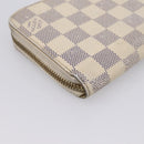 LOUIS VUITTON Damier Azur Zippy Wallet Long Wallet N60019 LV Auth BA14914-11