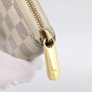 LOUIS VUITTON Damier Azur Zippy Wallet Long Wallet N60019 LV Auth BA14914-12
