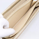 LOUIS VUITTON Damier Azur Zippy Wallet Long Wallet N60019 LV Auth BA14914-19