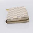 LOUIS VUITTON Damier Azur Zippy Wallet Long Wallet N60019 LV Auth BA14914-5