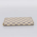 LOUIS VUITTON Damier Azur Zippy Wallet Long Wallet N60019 LV Auth BA14914-7