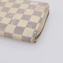 LOUIS VUITTON Damier Azur Zippy Wallet Long Wallet N60019 LV Auth BA14914-8