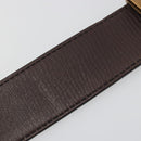 LOUIS VUITTON Utah Ceinture LV Initials Belt ""80/32"" M6902U Auth BA14918-11