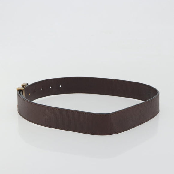 LOUIS VUITTON Utah Ceinture LV Initials Belt ""80/32"" M6902U Auth BA14918
