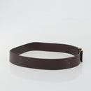 LOUIS VUITTON Utah Ceinture LV Initials Belt ""80/32"" M6902U Auth BA14918-4