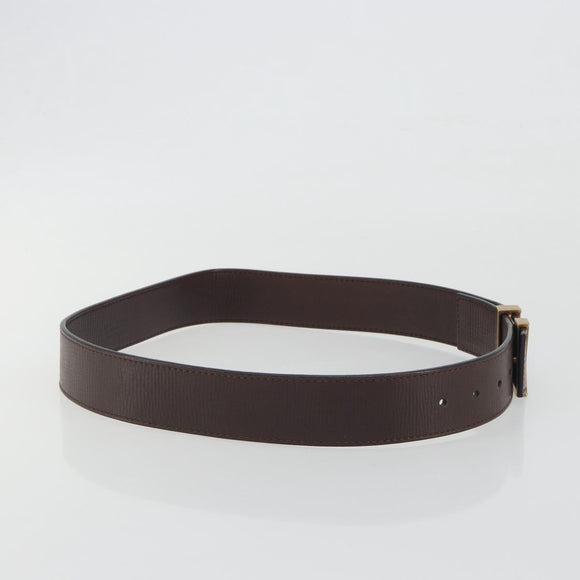 LOUIS VUITTON Utah Ceinture LV Initials Belt ""80/32"" M6902U Auth BA14918