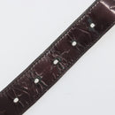 LOUIS VUITTON Monogram Vernis Ceinture Belt Amarante LV Auth BA14919-11