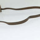 GUCCI GG Supreme Shoulder Bag PVC Beige Gold Auth BA1492-7