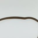 GUCCI GG Supreme Shoulder Bag PVC Beige Gold Auth BA1492-14