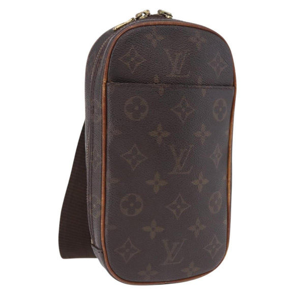 LOUIS VUITTON Monogram Pochette Gange Shoulder Bag M51870 LV Auth BA14920