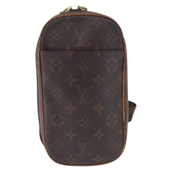 LOUIS VUITTON Monogram Pochette Gange Shoulder Bag M51870 LV Auth BA14920