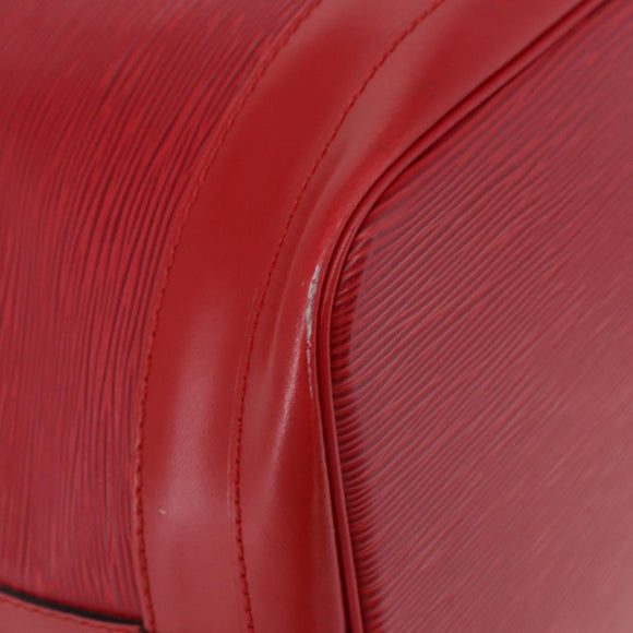LOUIS VUITTON Epi Noe Shoulder Bag Red M44007 LV Auth BA14922A