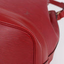 LOUIS VUITTON Epi Noe Shoulder Bag Red M44007 LV Auth BA14922A-14