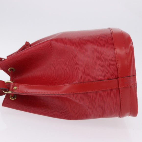 LOUIS VUITTON Epi Noe Shoulder Bag Red M44007 LV Auth BA14922A