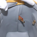 LOUIS VUITTON Monogram Vernis Houston Hand Bag Gris M91053 LV Auth BA14923-21