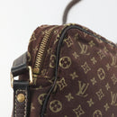LOUIS VUITTON Monogram Mini Lin Danube Shoulder Bag Ebene M95228 LV Auth BA14928-9