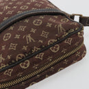 LOUIS VUITTON Monogram Mini Lin Danube Shoulder Bag Ebene M95228 LV Auth BA14928-7
