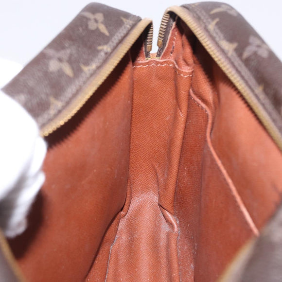 LOUIS VUITTON Monogram Compiegne 28 Clutch Bag M51845 LV Auth BA14929