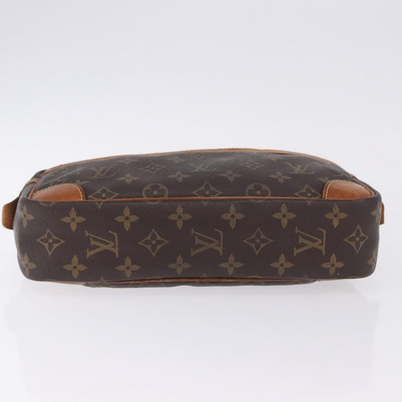 LOUIS VUITTON Monogram Compiegne 28 Clutch Bag M51845 LV Auth BA14929