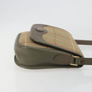 Burberrys Nova Check Shoulder Bag Canvas Beige Gold Tone Auth BA14931A-3