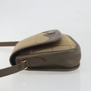 Burberrys Nova Check Shoulder Bag Canvas Beige Gold Tone Auth BA14931A-4