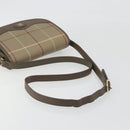 Burberrys Nova Check Shoulder Bag Canvas Beige Gold Tone Auth BA14931A-7