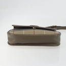 Burberrys Nova Check Shoulder Bag Canvas Beige Gold Tone Auth BA14931A-5