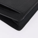 LOUIS VUITTON Epi Sellier Dragonne Clutch Bag Black M52612 LV Auth BA14932-9