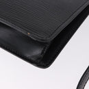 LOUIS VUITTON Epi Sellier Dragonne Clutch Bag Black M52612 LV Auth BA14932-16