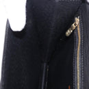 LOUIS VUITTON Epi Sellier Dragonne Clutch Bag Black M52612 LV Auth BA14932-21