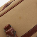SAINT LAURENT Hand Bag Canvas Beige Auth BA14933-10