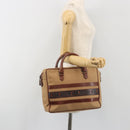 SAINT LAURENT Hand Bag Canvas Beige Auth BA14933-23