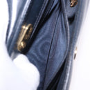 GUCCI Shoulder Bag Leather Navy Gold Tone 29 001 4697 Auth BA14935-22