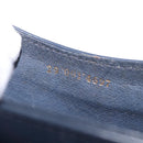 GUCCI Shoulder Bag Leather Navy Gold Tone 29 001 4697 Auth BA14935-12