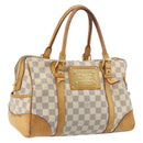 LOUIS VUITTON Damier Azur Berkeley Hand Bag N52001 LV Auth BA14936-1
