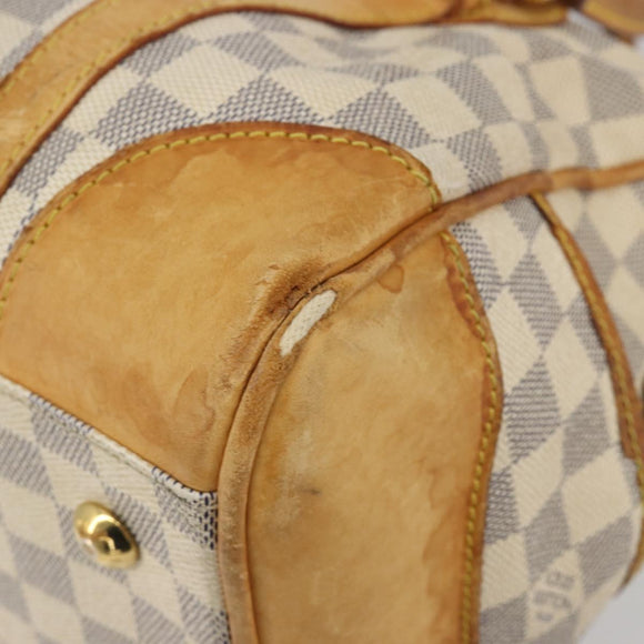 LOUIS VUITTON Damier Azur Berkeley Hand Bag N52001 LV Auth BA14936