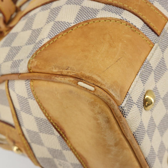 LOUIS VUITTON Damier Azur Berkeley Hand Bag N52001 LV Auth BA14936