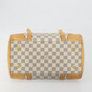 LOUIS VUITTON Damier Azur Berkeley Hand Bag N52001 LV Auth BA14936-5