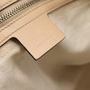 GUCCI GG Canvas Tote Bag Pink Gold Tone 257068 Auth BA14937-17