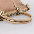 GUCCI GG Canvas Tote Bag Pink Gold Tone 257068 Auth BA14937-7