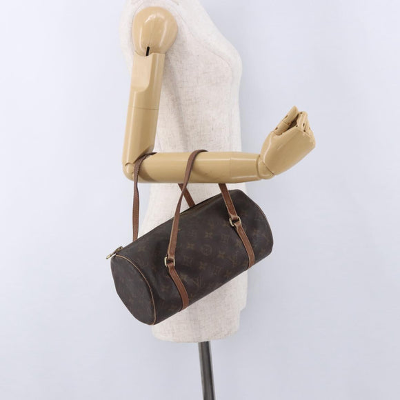 LOUIS VUITTON Monogram Papillon 26 Hand Bag M51366 LV Auth BA14940