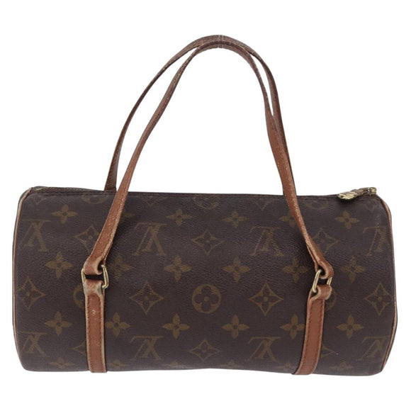 LOUIS VUITTON Monogram Papillon 26 Hand Bag M51366 LV Auth BA14940