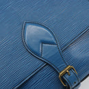 LOUIS VUITTON Epi Cartouchiere MM Shoulder Bag Blue M52245 LV Auth BA14941-17
