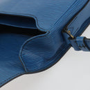 LOUIS VUITTON Epi Cartouchiere MM Shoulder Bag Blue M52245 LV Auth BA14941-19