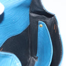 LOUIS VUITTON Epi Cartouchiere MM Shoulder Bag Blue M52245 LV Auth BA14941-22