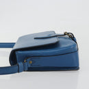 LOUIS VUITTON Epi Cartouchiere MM Shoulder Bag Blue M52245 LV Auth BA14941-4
